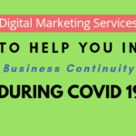 Digital Marketing Services to help you in Business Continuity during Covid 19
