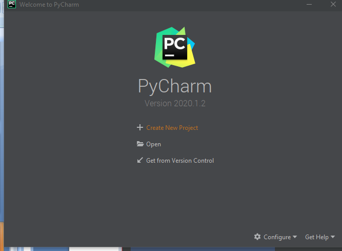 Python project in PyCharm